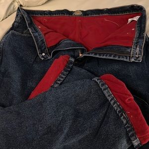 Cabela’s Fleece lined jeans. 38x30. Worn in Excellent condition.